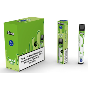 Elektronická cigareta jednorázová Toovap Apple Ice 10mg/ml