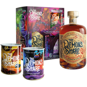 Rum Demons Share 0,7L 40% (dárkové balení 2x plecháček)