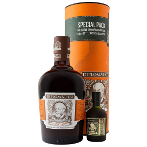 Diplomatico Mantuano 0,7l 40%+ Reserva Exclusiva 0,05l 40% (tuba)