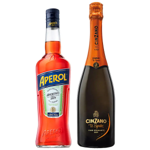 Aperol 0,7l 11%+Cinzano ToSpritz 0,75 (dárkové balení)