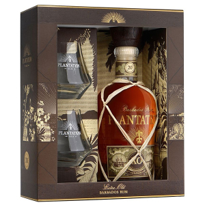 Plantation 20th Anniversary XO 0,7l 40% (dárkové balení 2 skleničky)