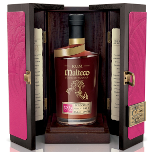 Rum Malteco 1992 0,7l 40% (dřevěné dárkové balení)