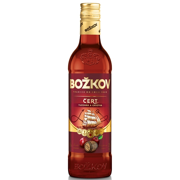 Božkov Čert 0,5 L 25%