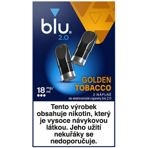 Liquid Blu 2.0 Golden Tobacco 18mg