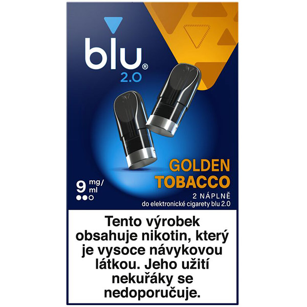 Liquid Blu 2.0 Golden Tobacco 9mg