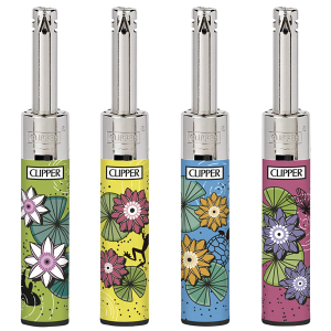 Zapalovač Clipper Minitube Lotus Flower