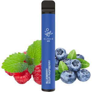 Elektronická cigareta jednorázová Elf Bar 600 Blueberry Sour Raspberry 20mg/ml