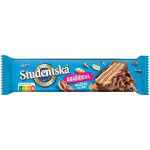 Oplatka Studentská pečeť Arašídová 31g Orion