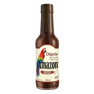 Amazon Chipotle Spicy 155ml - Omáčka z chipotle papriček (mírně pálivá)