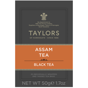 Taylors Assam Tea 20x2,5g - Černý anglický čaj 50g
