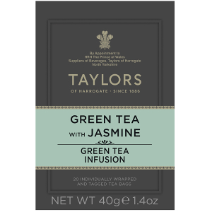 Taylors Green Tea With Jasmine 20x2g- Zelený čaj s jsamínovým aroma 40g