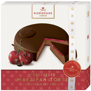 Niederegger - Marcipánový dort s třešněmi 185g