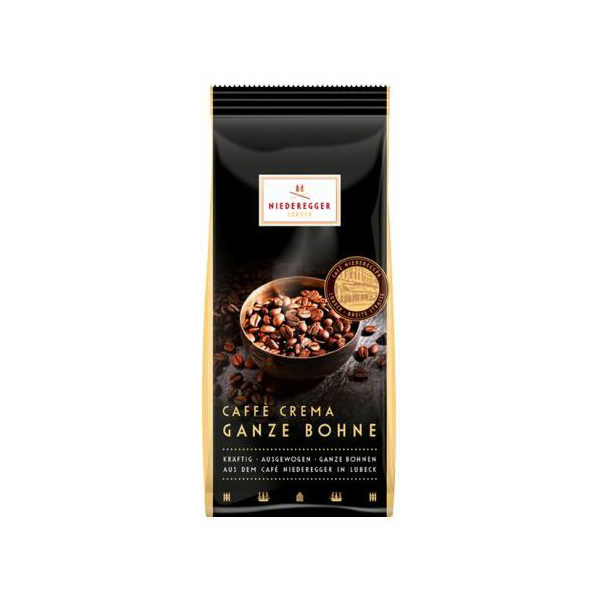 Niederegger Caffé Crema - Krémová zrnková káva 250g