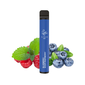 Elektronická cigareta jednorázová Elf Bar 600 Blueberry Sour Raspberry 10mg/ml