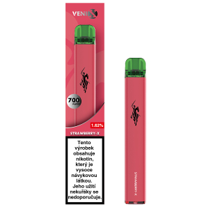 Elektronická cigareta jednorázová Venix Strawberry-X 16mg/ml