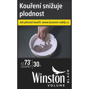 Tabák cigaretový WINSTON Pouch 30g Black