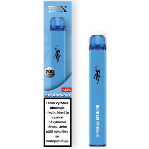 Elektronická cigareta jednorázová Venix Blue Menthol-X 16mg/ml