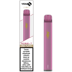 Elektronická cigareta jednorázová Venix Rose-T 16mg/ml