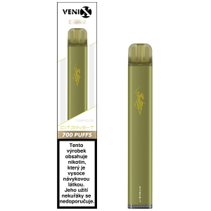 Elektronická cigareta jednorázová Venix Citrine-T 16mg/ml