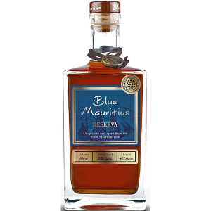 Rum Blue Mauritius Reserva 0,7l 40%+2xSklo