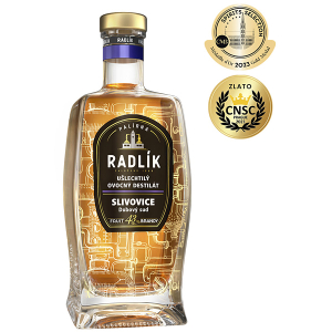 Slivovice Dubový sud Radlík 0,5l 43%