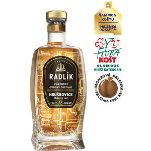 Hruškovice Dubový sud Radlík 0,5l 43%