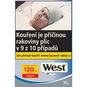 Tabák cigaretový West Blue 54g