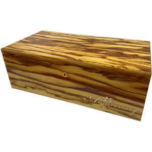 Sandalwood Humidor + 3 druhy Doutníků Gurkha 35th Anniversary po 25 kusech