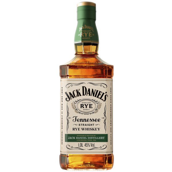 Jack Daniel's Rye 45 % 1 l (holá láhev)