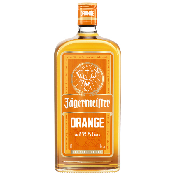 JAGERMEISTER ORANGE 1.0 33% 1l (holá láhev)