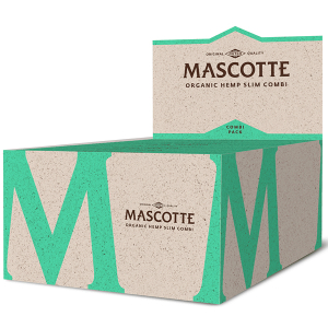 Papírky Mascotte 34 KS Organic Hemp Slim + 34 Tips