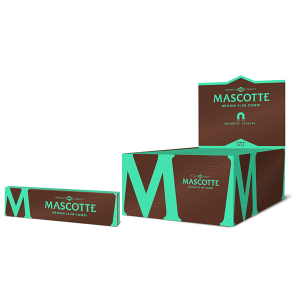 Papírky Mascotte 34 KS Brown Slim + 34 Tips