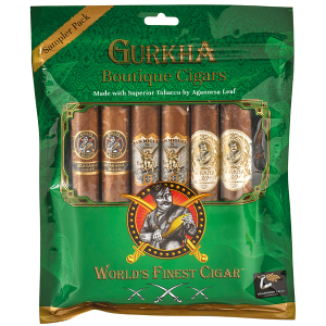 Doutníky Gurkha Boutique Green Sampler 6x54 6/K