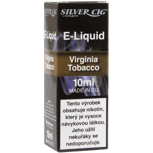 Liquid SilverCig 10ml Virginia 12mg/ml