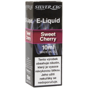 Liquid SilverCig 10ml Sweet Cherry 12mg/ml