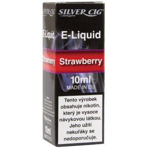 Liquid SilverCig 10ml Strawberry 6mg/ml