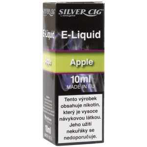 Liquid SilverCig 10ml Apple 6mg/ml