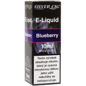 Liquid SilverCig 10ml Blueberry 12mg/ml