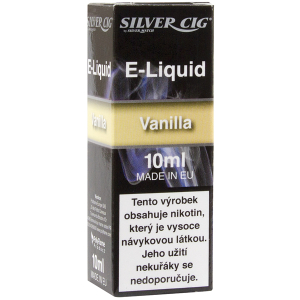 Liquid SilverCig 10ml Vanille 6mg/ml