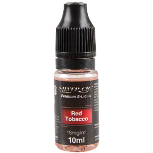 Liquid SilverCig 10ml Red Tobacco 18mg/ml