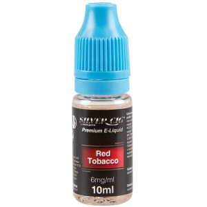 Liquid SilverCig 10ml Red Tobacco 6mg/ml