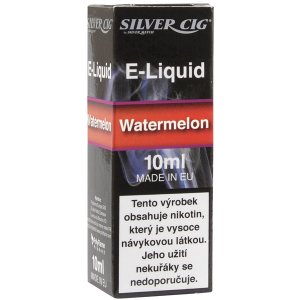 Liquid SilverCig 10ml Watermelon 12mg/ml