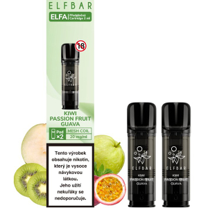 Pod Elfa 2Pack Kiwi Passion Fruit Guava 20mg/ml