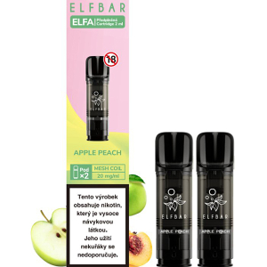 Pod Elfa 2Pack Apple Peach 20mg/ml