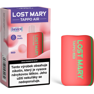 Elektronická cigareta Lost Mary Tappo Air 750mAh Red
