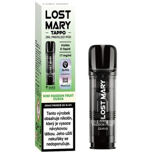 Pod Lost Mary Tappo 1Pack Kiwi Passion Fruit Guava 17mg/ml