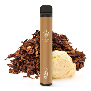Elektronická cigareta jednorázová Elf Bar 600 Cream Tobacco 20mg/ml