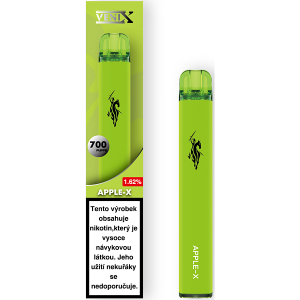 Elektronická cigareta jednorázová Venix Apple-X 18mg/ml Q