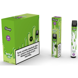 Elektronická cigareta jednorázová Toovap Apple Ice 20mg/ml