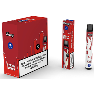 Elektronická cigareta jednorázová Toovap Strawberry 10mg/ml